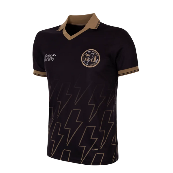 T-shirt Officiel ACDC 50 Years - Taille M - Noir - Coton - Occasion Parfait état