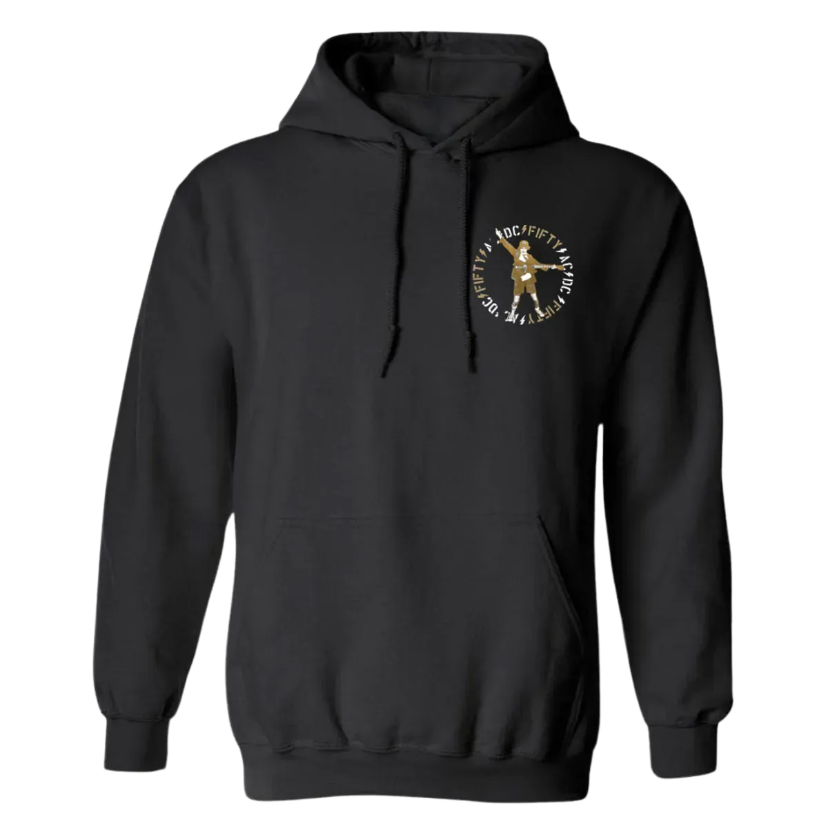 AC/DC 50 Years of Angus Black Hoodie