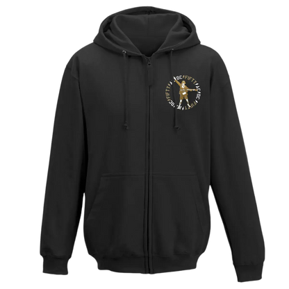 AC/DC 50 Years of Angus Black Zip Hoodie