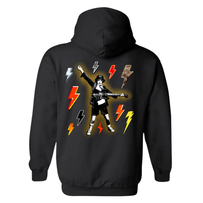 AC/DC 50 Years of High Voltage Black Hoodie