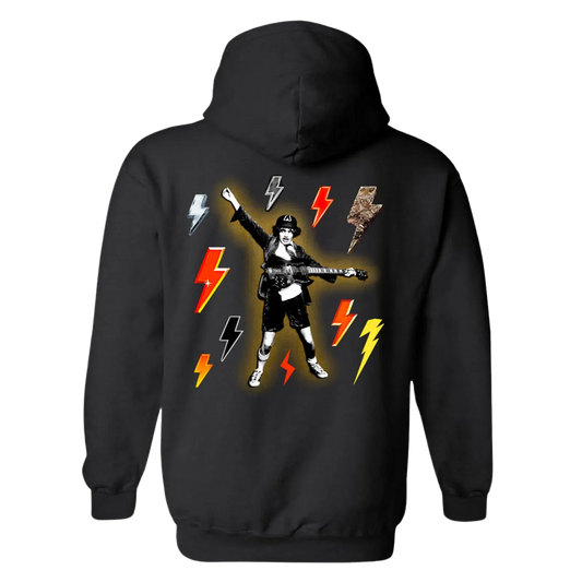 AC/DC 50 Years of High Voltage Black Hoodie
