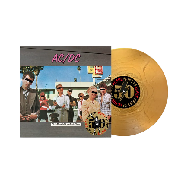 Dirty Deeds Done Dirt Cheap: 50th Anniversary Vinyl LP – AC/DC