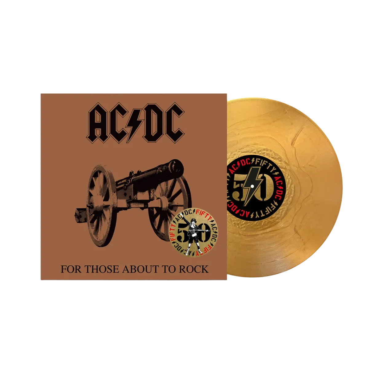AC/DC 50th Anniversary For Those About To Rock (We Salute You) 1LP