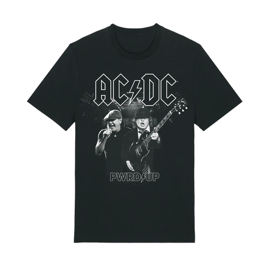 AC/DC B&W Photo 2024 Tour T-shirt
