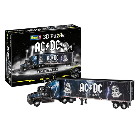 AC/DC Back In Black Tour Truck 3D Puzzle Model Kit