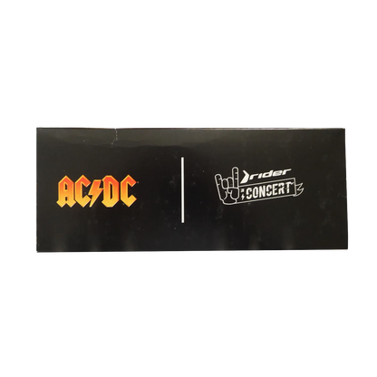 AC/DC Back in Black Rider Flip Flops