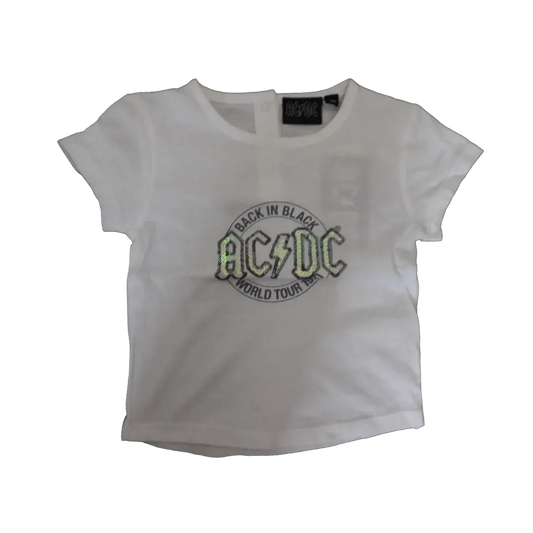 AC/DC Back in Black Sequin Kids T-Shirt