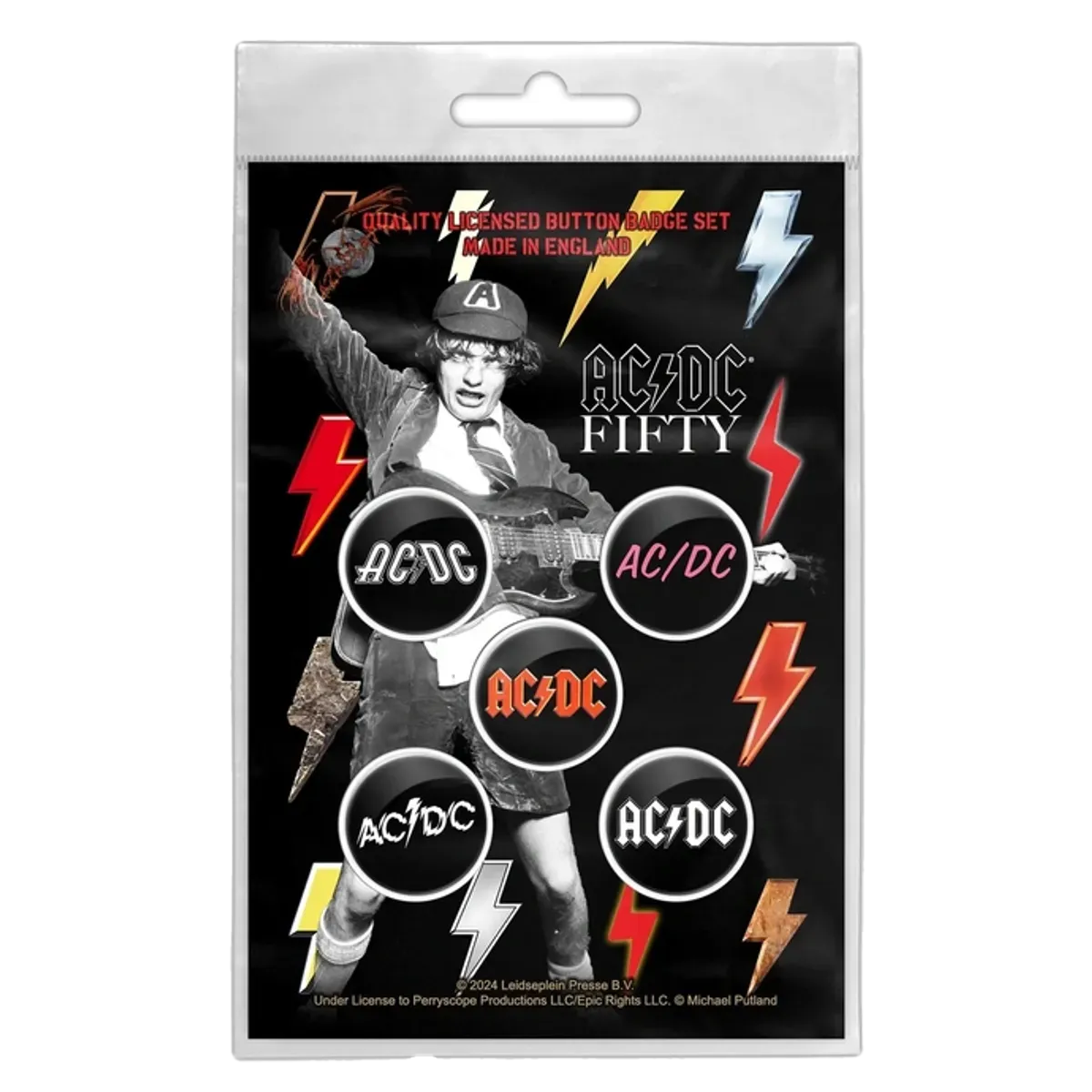 Bolt Array Badge Set – AC/DC