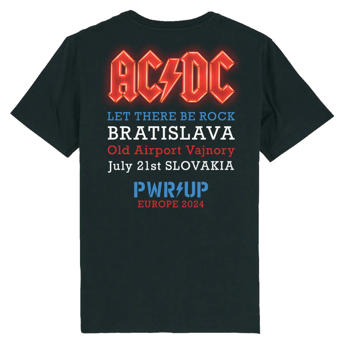 AC/DC Bratislava 2024 Event T-shirt