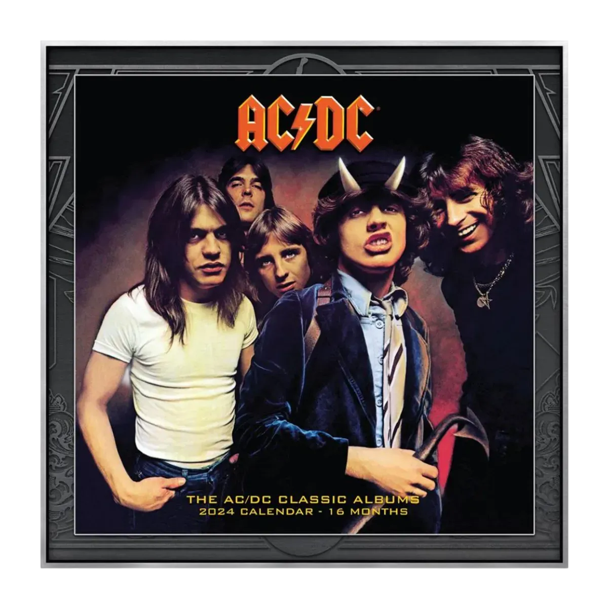 AC/DC Classic Album 2024 Calendar