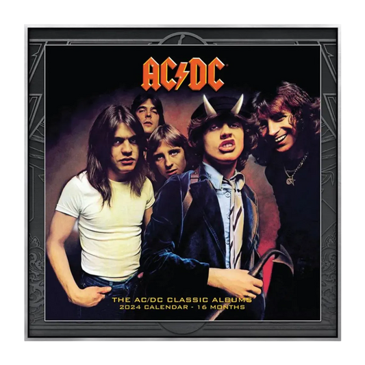 AC/DC Classic Album 2024 Calendar
