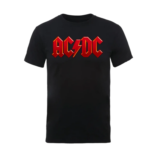 AC/DC Dark Red Logo T Shirt
