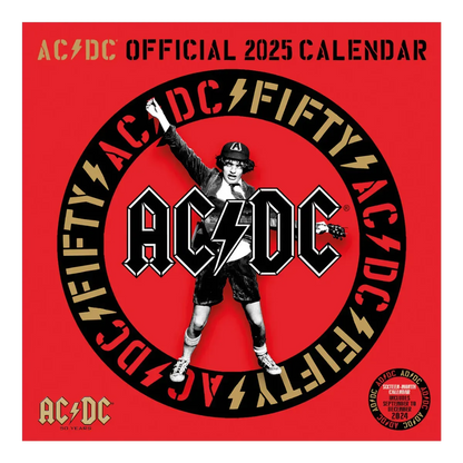 AC/DC FIFTY 2025 Calendar