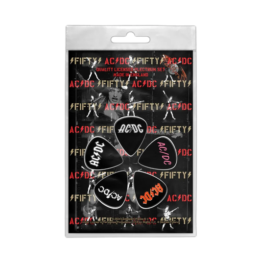AC/DC Fifty Plectrum Set