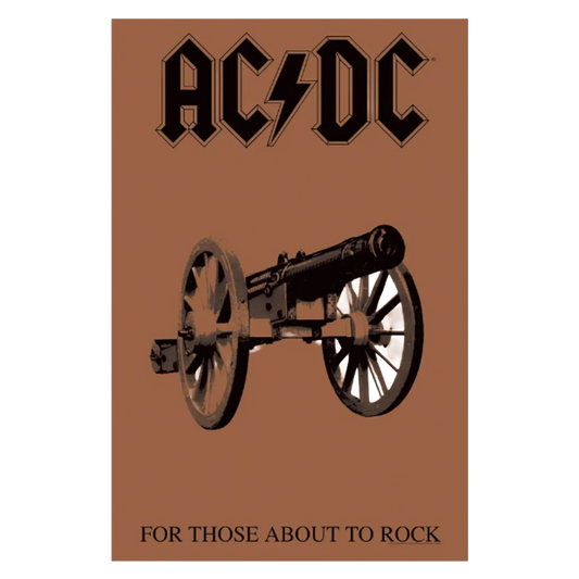 AC/DC For Those About To Rock Textile Poster