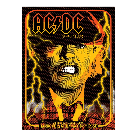 AC/DC Hannover Tour 2024 Poster