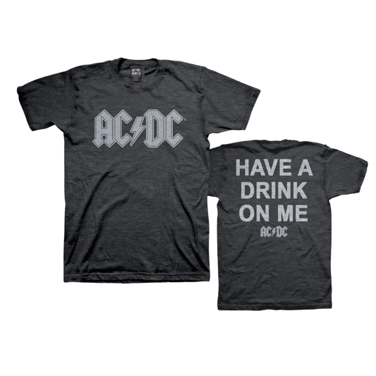 AC/DC Have A Drink On Me Black T-Shirt
