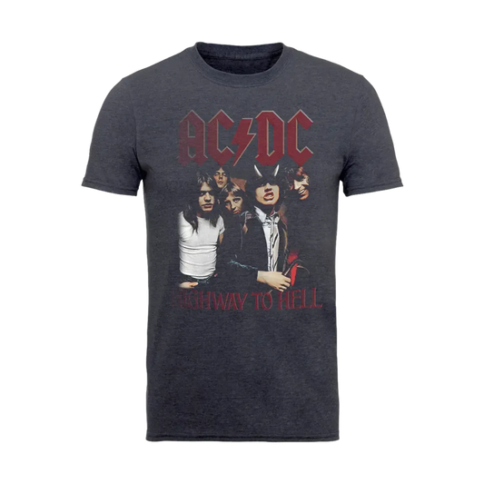 AC/DC Highway To Hell Band Photo T Shirt