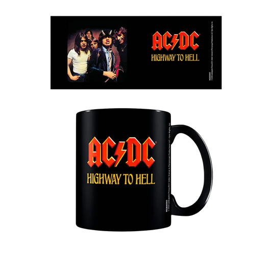 AC/DC Highway To Hell Black Mug