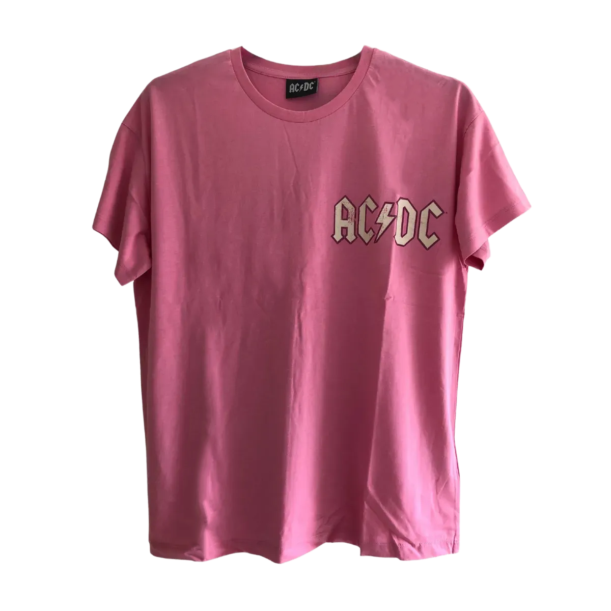 AC/DC Highway To Hell North American Tour 1979 Pink T-Shirt