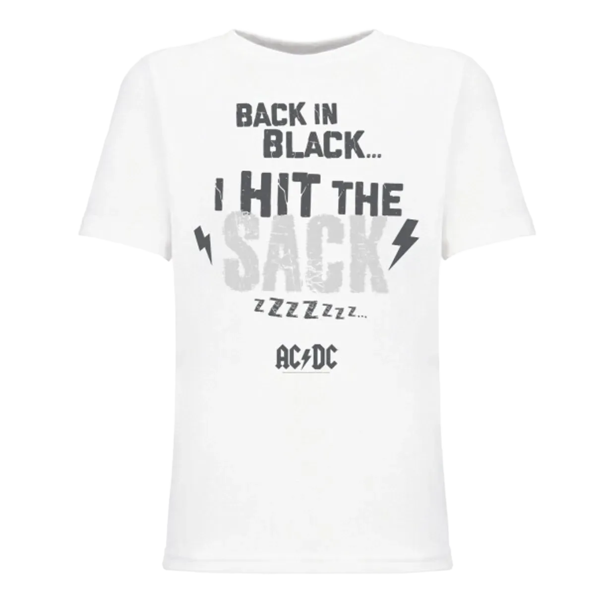 AC/DC Hit The Sack White Youth T-Shirt