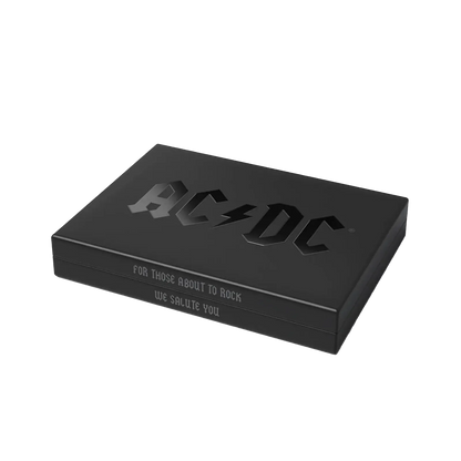 AC/DC Limited Edition Prestige Stamp Book from Royal Mail