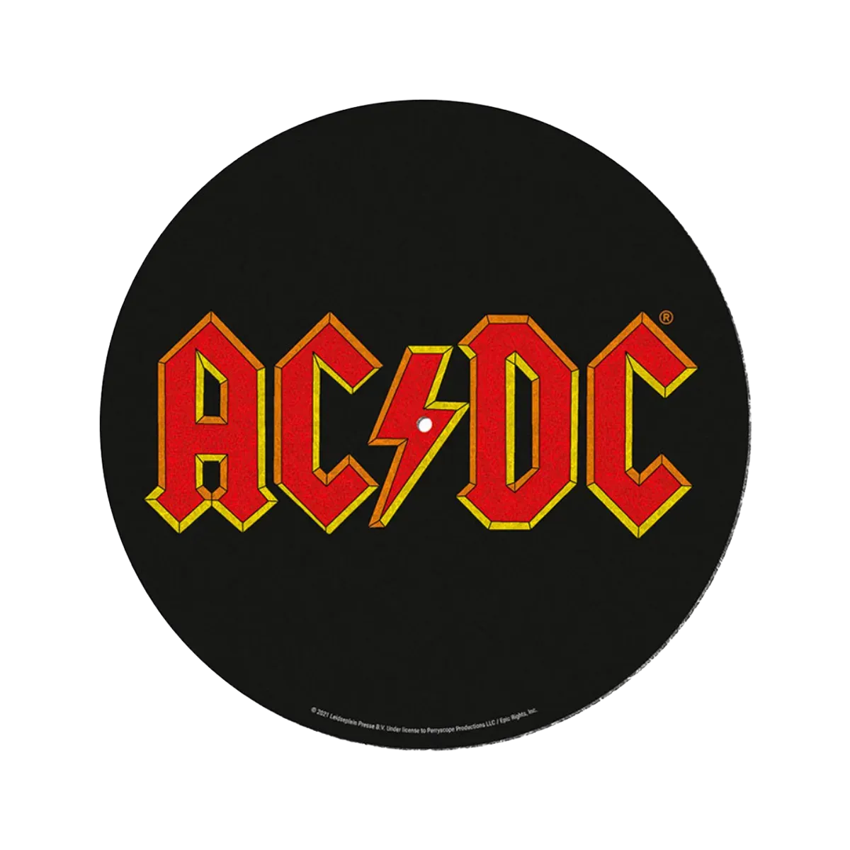 AC/DC Logo Record Slip Mat