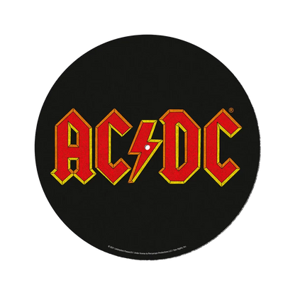 AC/DC Logo Record Slip Mat
