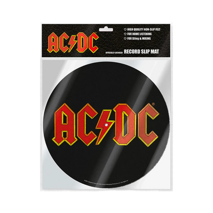AC/DC Logo Record Slip Mat
