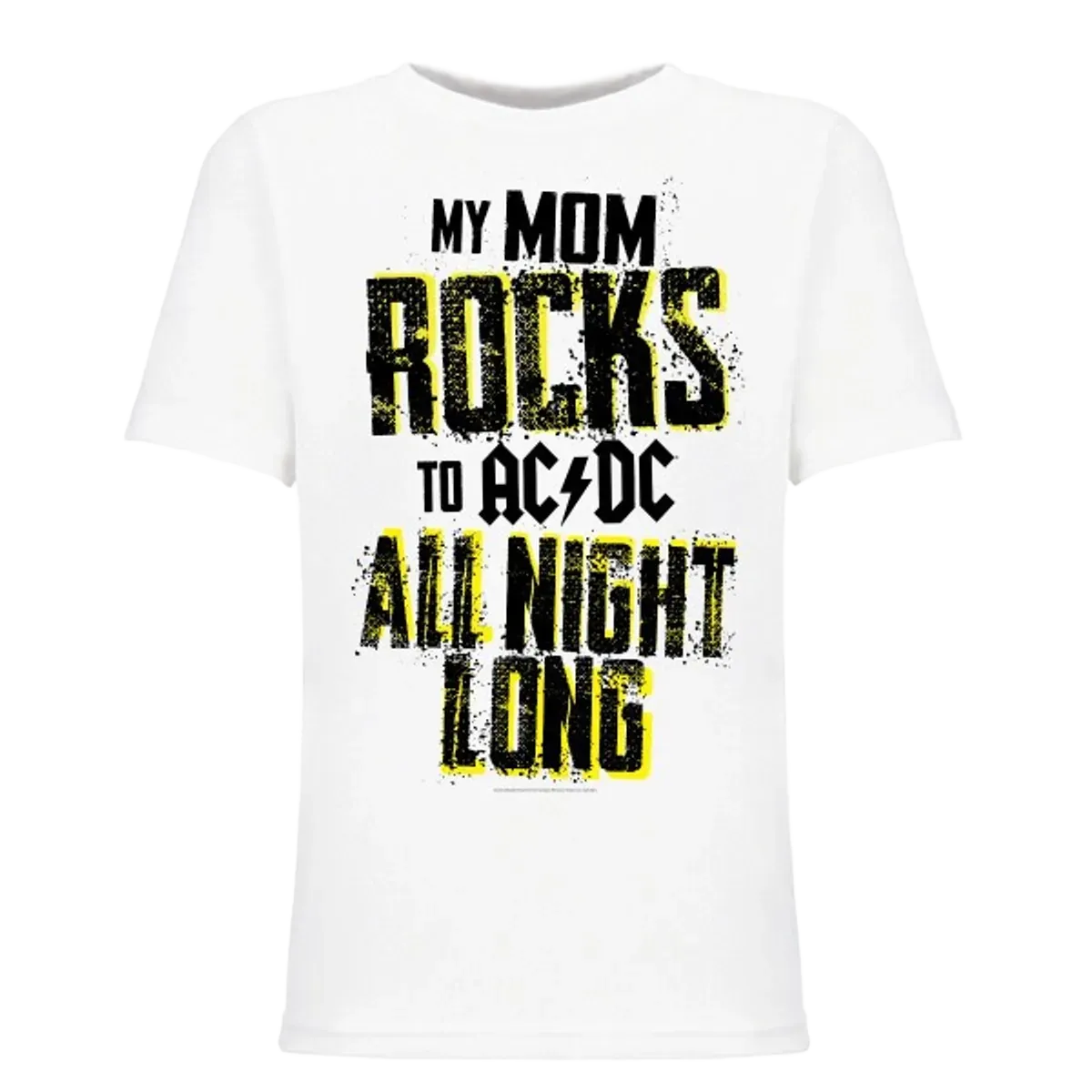 AC/DC Mom Rocks All Night Long Youth T-Shirt