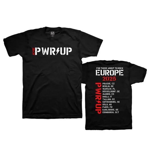AC/DC PWR UP Tour EU 2025 T-Shirt