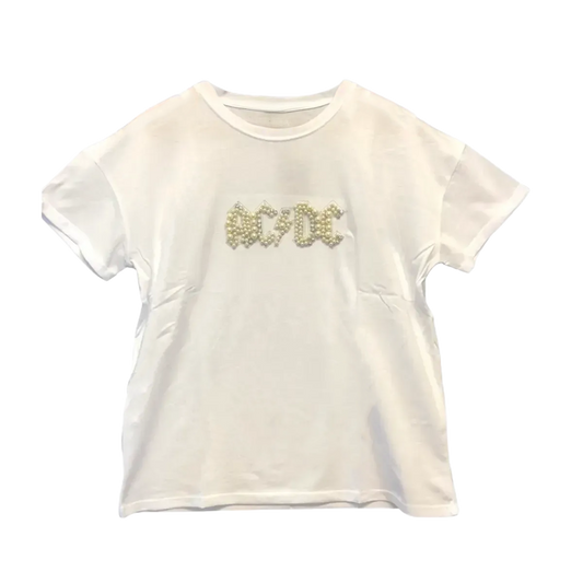 AC/DC Pearl Logo - T-Shirt