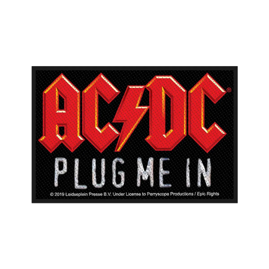AC/DC Plug Me In Patch