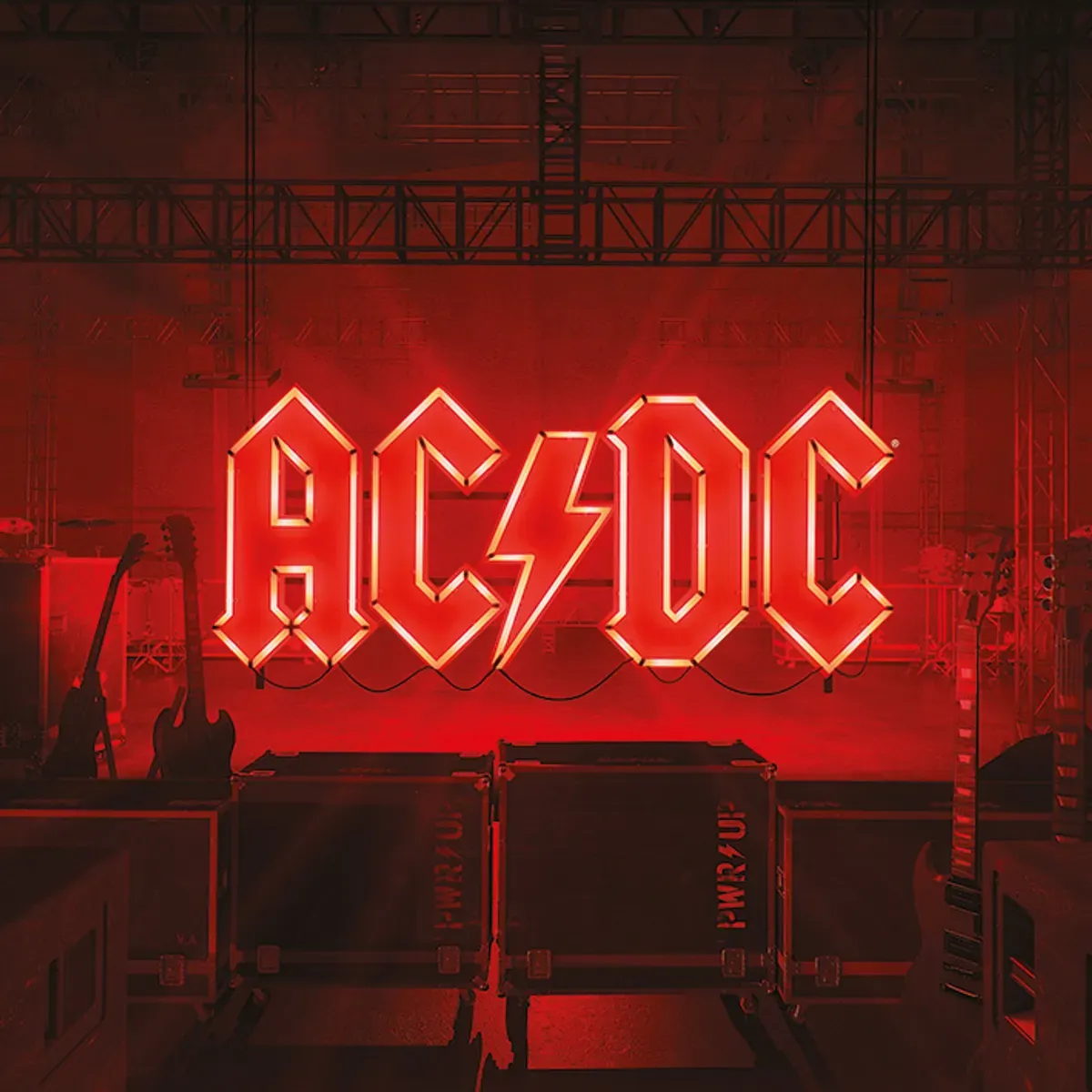 Power Up 40x40cm Canvas Print – AC/DC