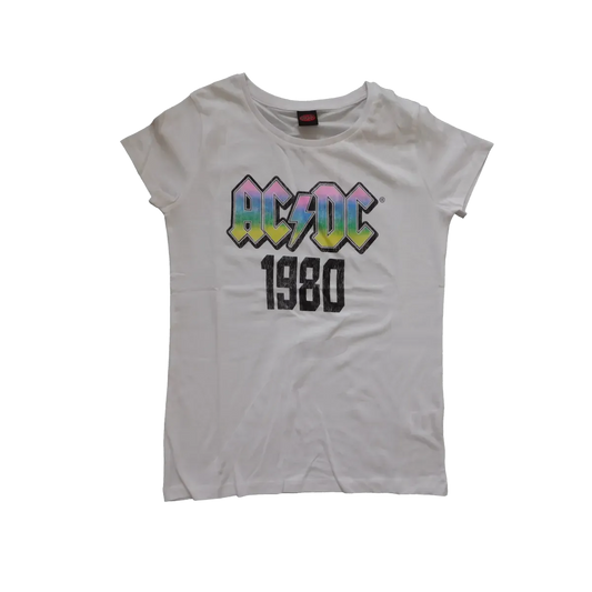 AC/DC Rainbow Logo 1980 T-Shirt