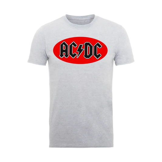 AC/DC Red Circle Logo T Shirt