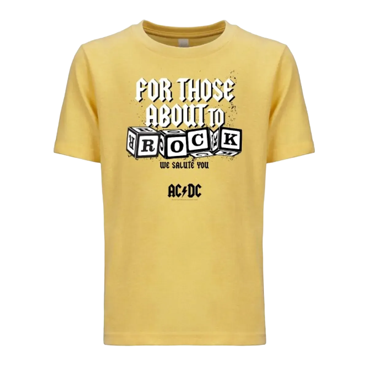 AC/DC Rock Blocks Youth T-Shirt