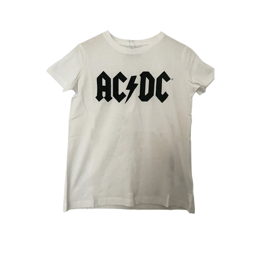 AC/DC White Logo T-Shirt