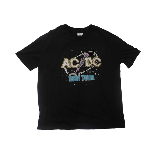 AC/DC Womens World Tour Space T-Shirt