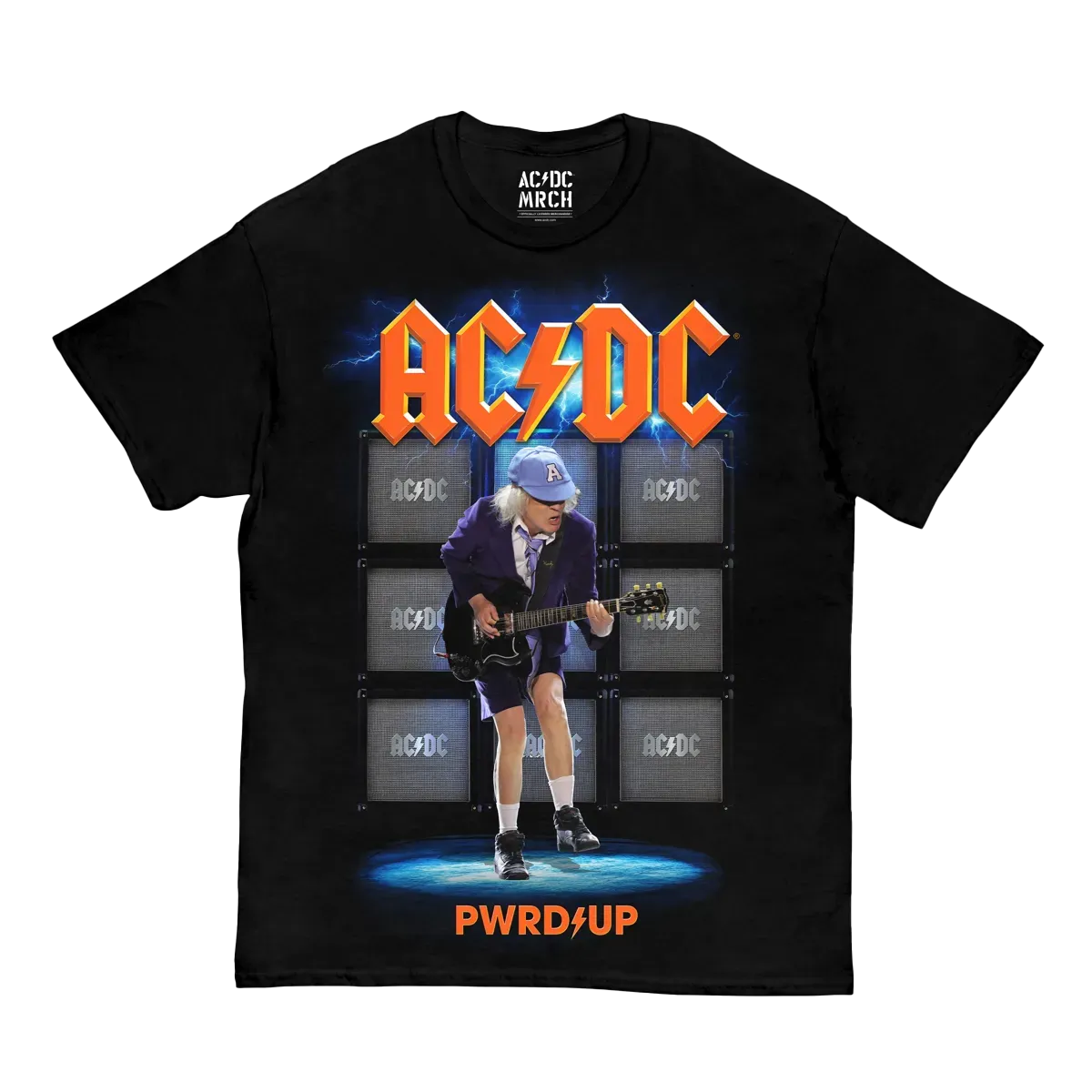 Angus Amps PWR UP Tour T-Shirt – AC/DC