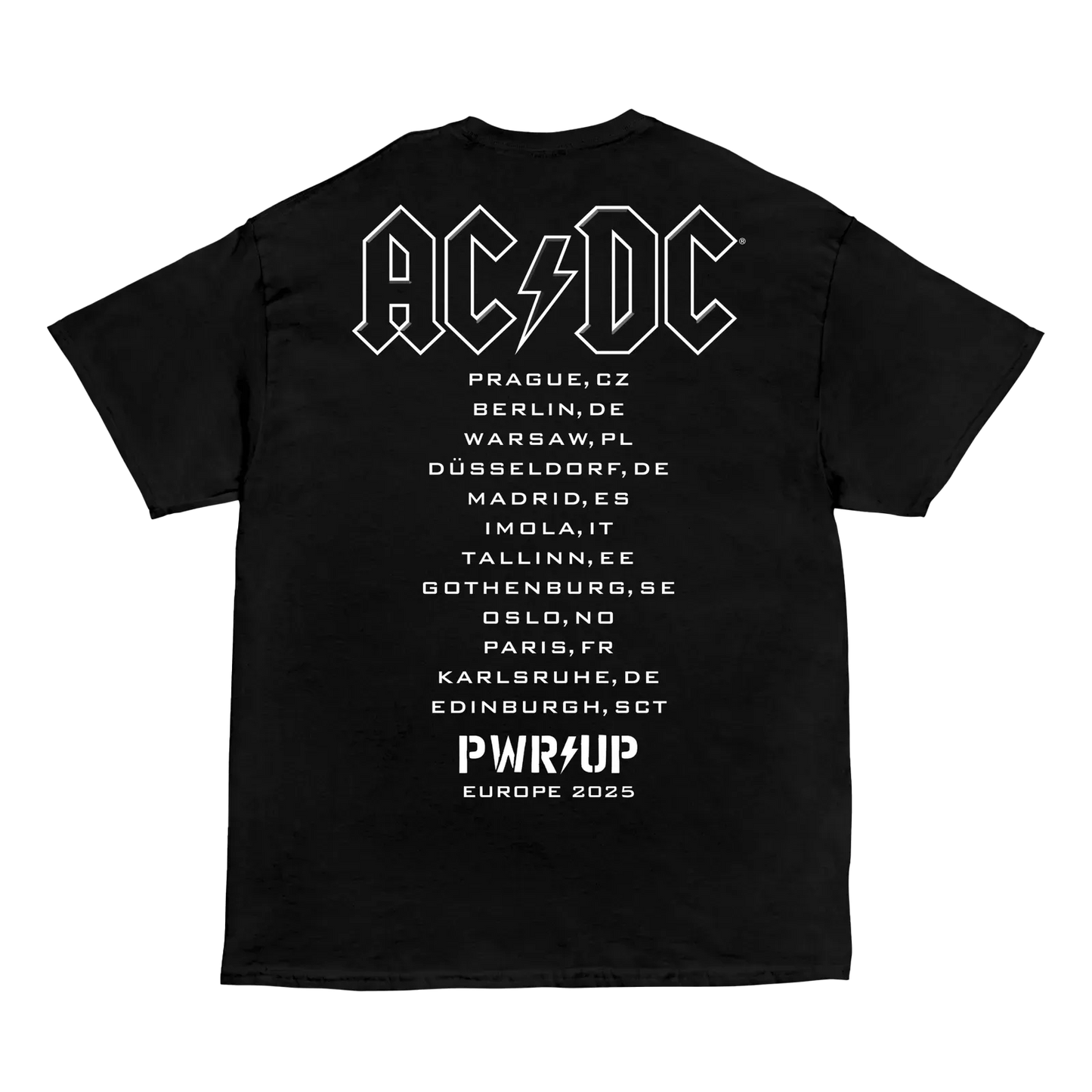 Angus Electric PWR UP Tour T-shirt