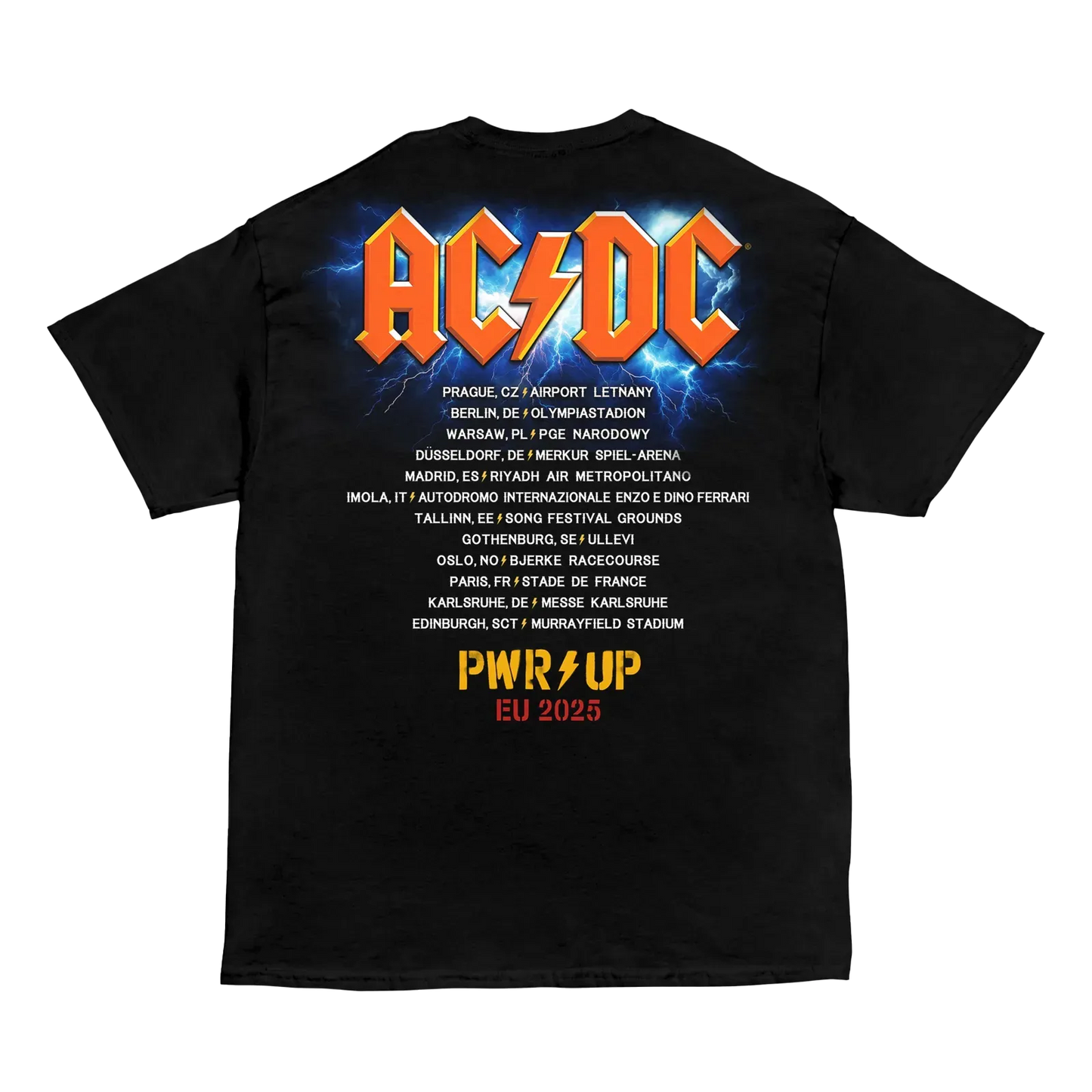 Angus Gibson PWR UP Tour T-Shirt