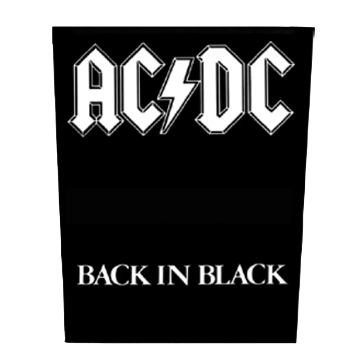 Back In Black - Back Patch