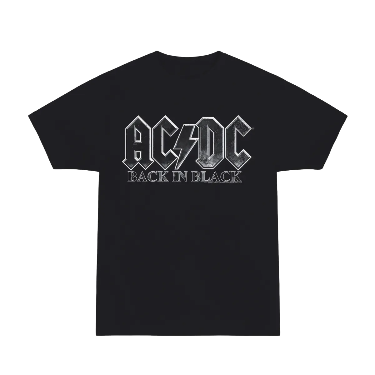 Back in Black Logo Black T-Shirt
