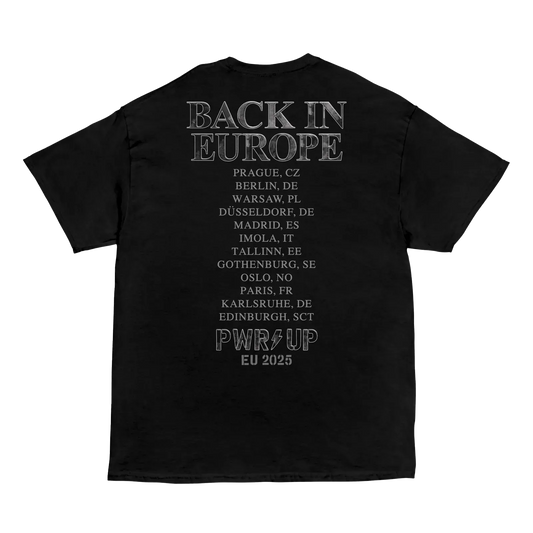 Back in Black PWR UP Tour T-Shirt