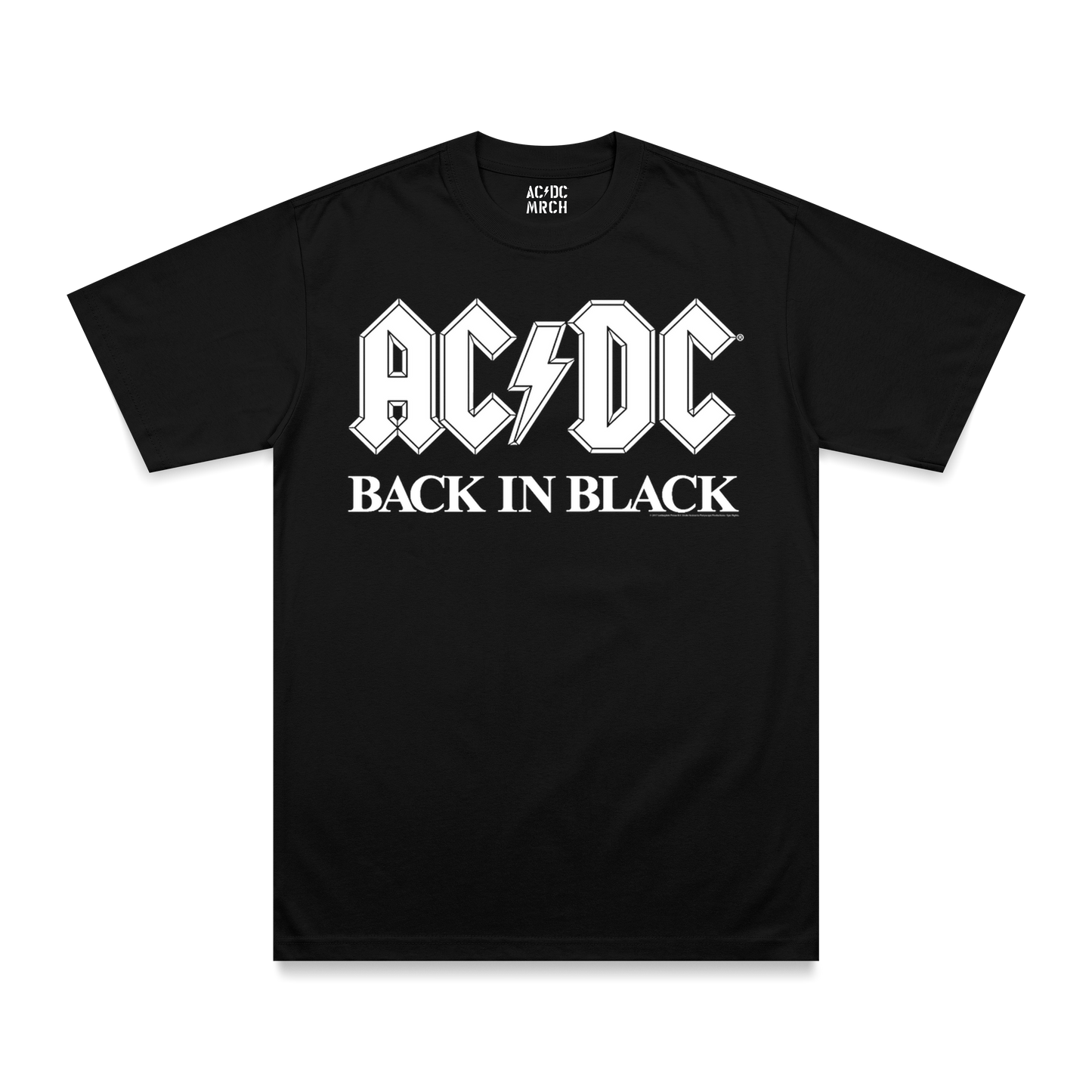 Back in Black Black T-Shirt