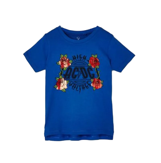 Blue High Voltage Kids T-Shirt