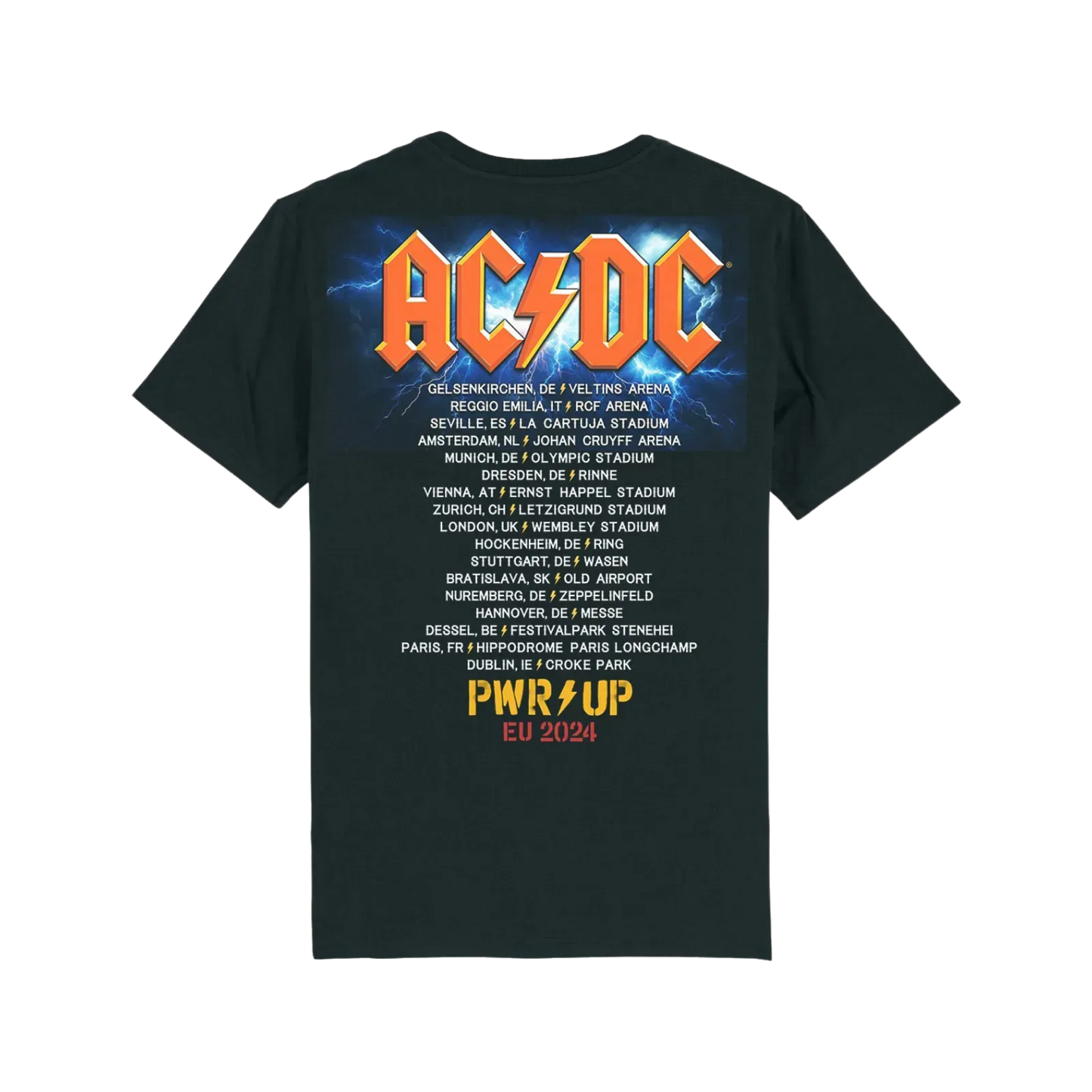 AC/DC Angus Guitar 2024 Tour T-shirt