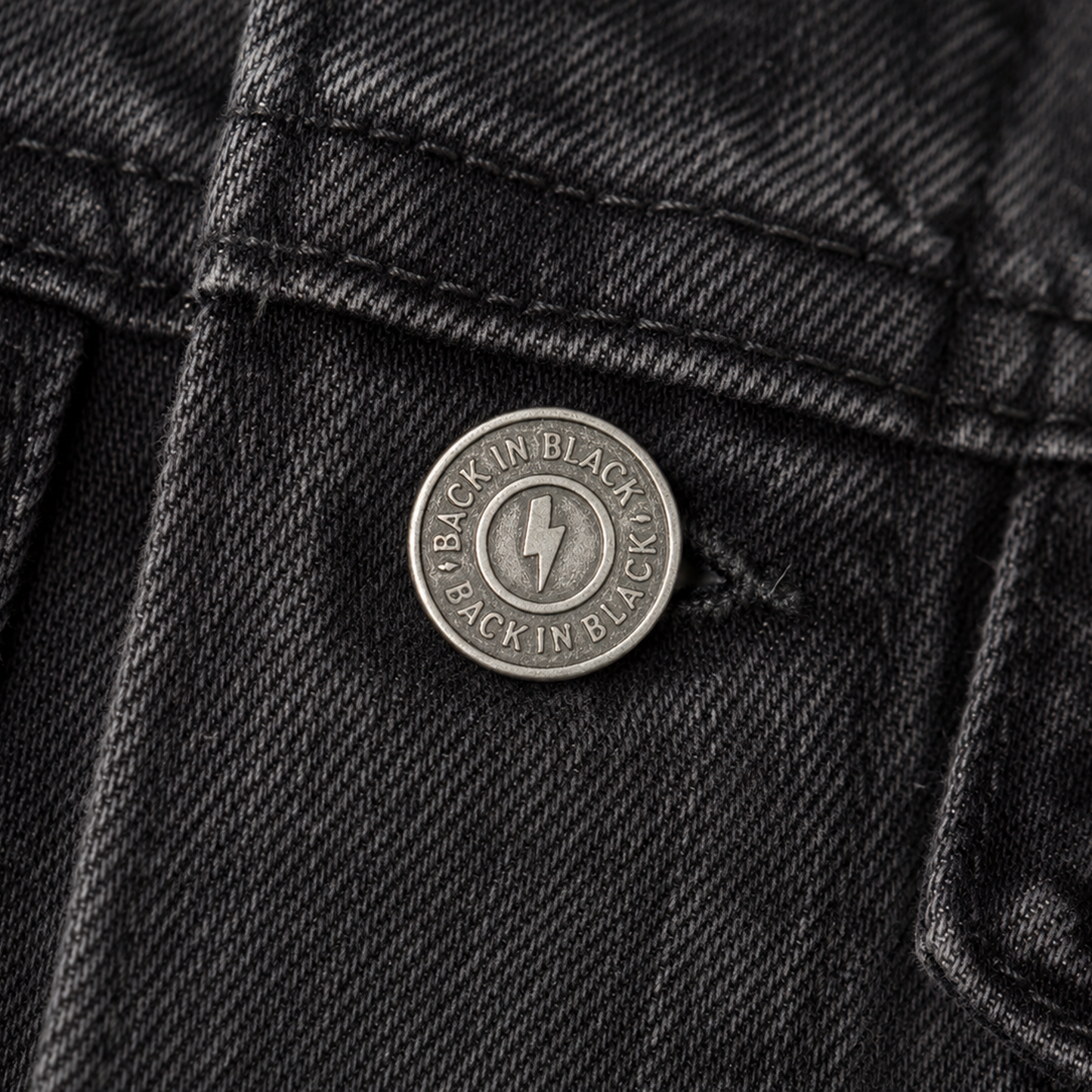 Back in Black Anniversary Denim Jacket*