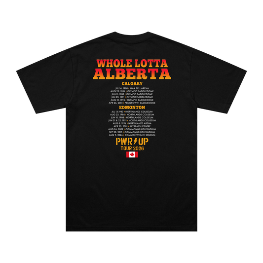 Edmonton PWR UP Tour T-Shirt